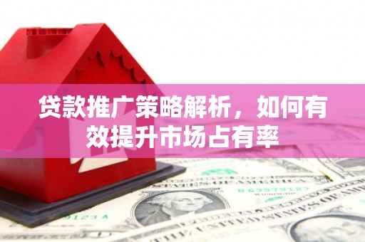 沈河贷款推广策略解析，如何有效提升市场占有率
