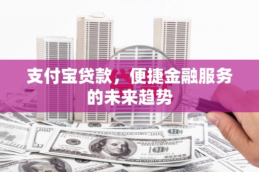 鸡冠支付宝贷款，便捷金融服务的未来趋势
