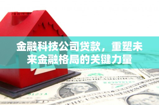 漳州金融科技公司贷款，重塑未来金融格局的关键力量
