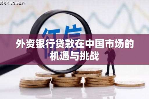 门源外资银行贷款在中国市场的机遇与挑战
