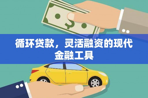 铜仁循环贷款，灵活融资的现代金融工具