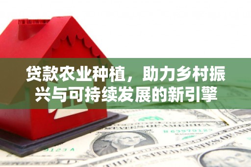 腾冲贷款农业种植，助力乡村振兴与可持续发展的新引擎