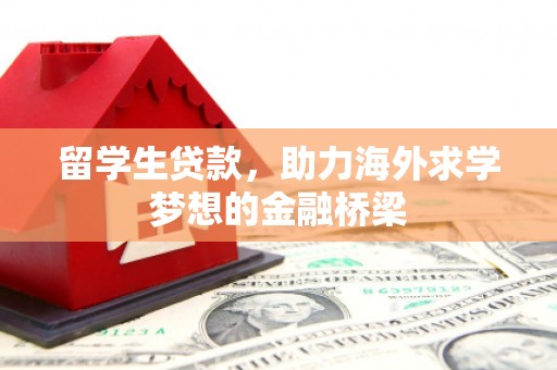 武平留学生贷款，助力海外求学梦想的金融桥梁