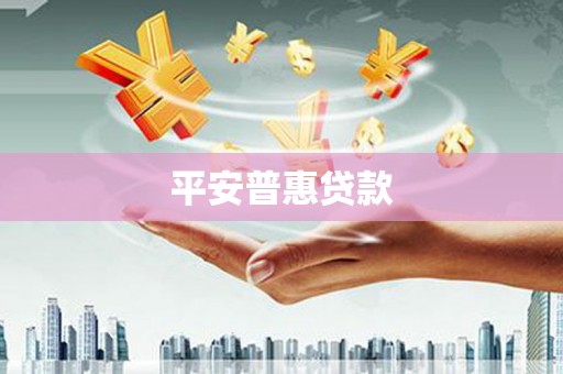 朴子平安普惠贷款