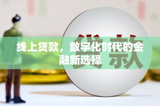 弋江线上贷款，数字化时代的金融新选择