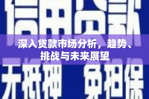 高县深入贷款市场分析，趋势、挑战与未来展望