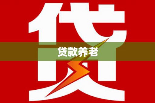 称多贷款养老