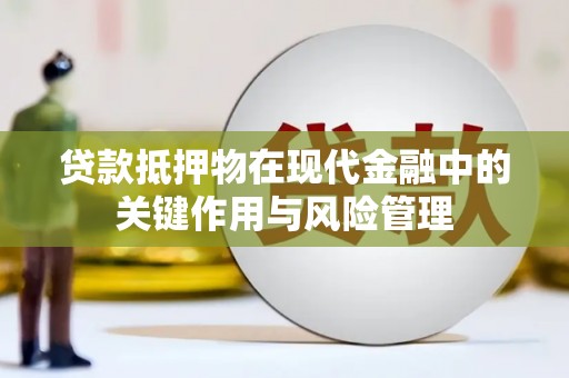 山上贷款抵押物在现代金融中的关键作用与风险管理