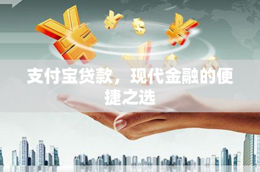 九江支付宝贷款，现代金融的便捷之选
