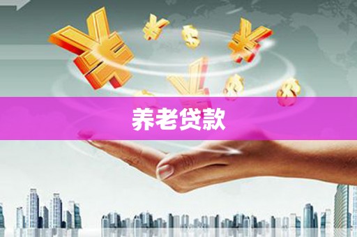 沂南养老贷款