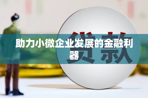 滨海助力小微企业发展的金融利器